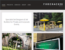 Tablet Screenshot of firecrackerworks.com
